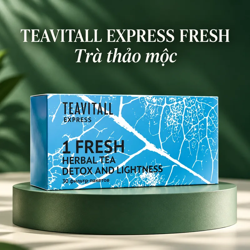 Trà thải độc - giảm mỡ - ngừa táo bón