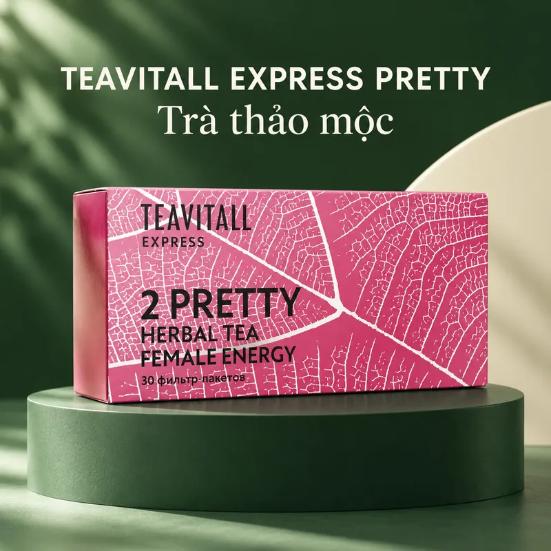 Supports hormonal balance, eases dryness, beautifies skin