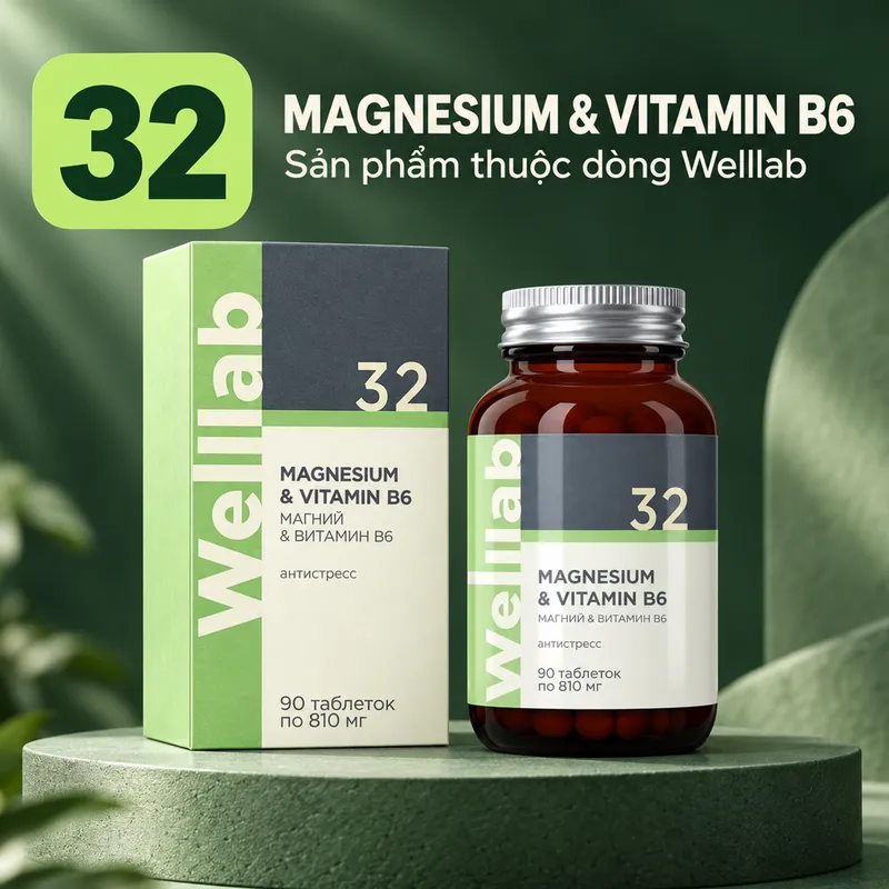 MAGNESIUM & VITAMIN B6